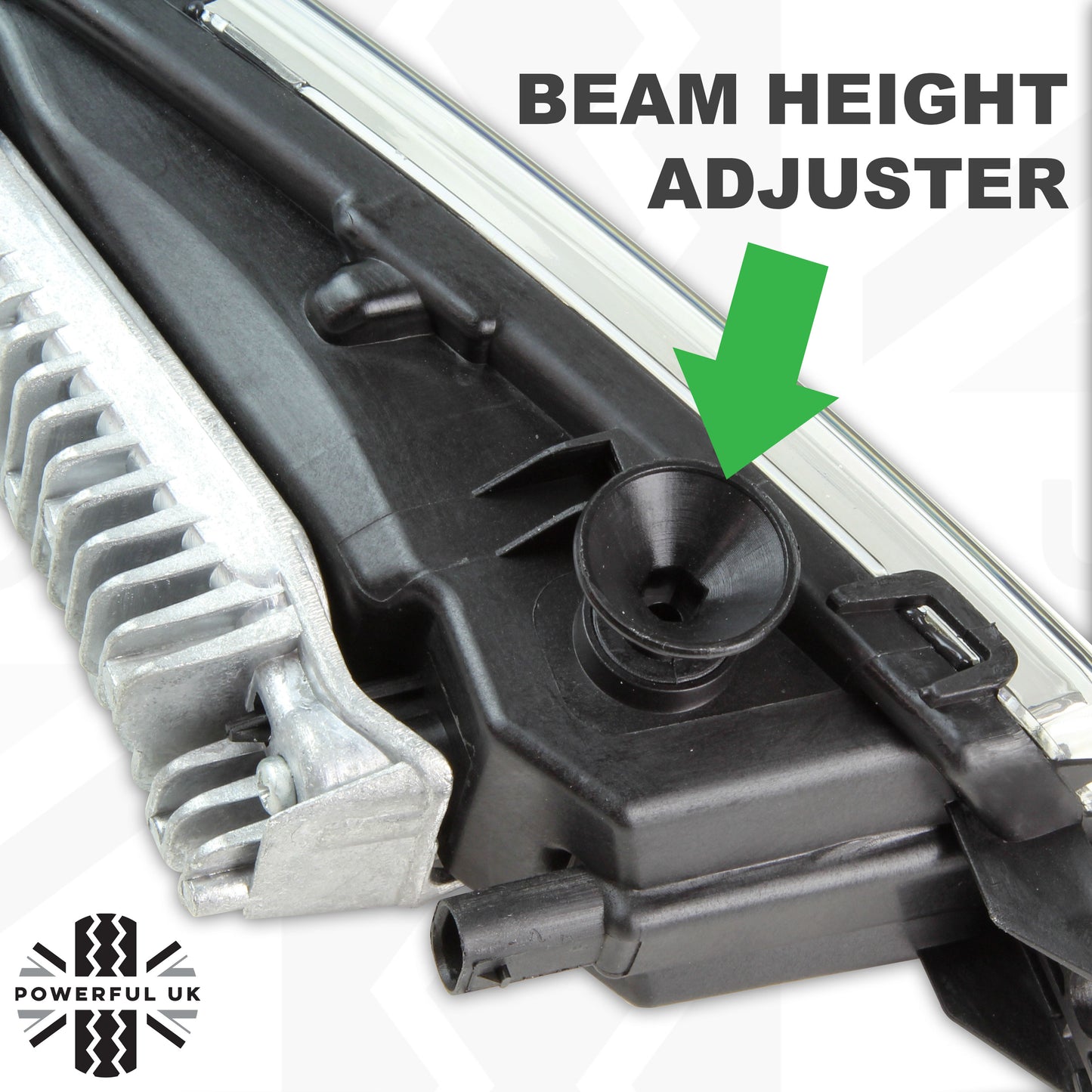 Front LED Fog Light - Black - Range Rover L405 2018 - RH