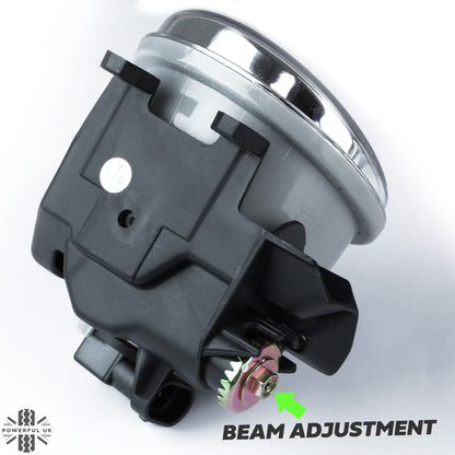 Fog Light Kit - Black Surrounds - for Toyota Hilux Mk8 Revo (2015-20)