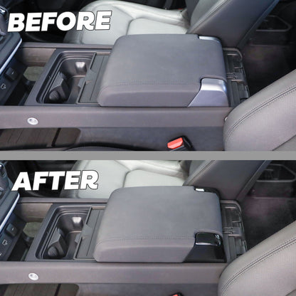 Cubby Box Hinge Covers in Gloss Black for Land Rover Defender L663