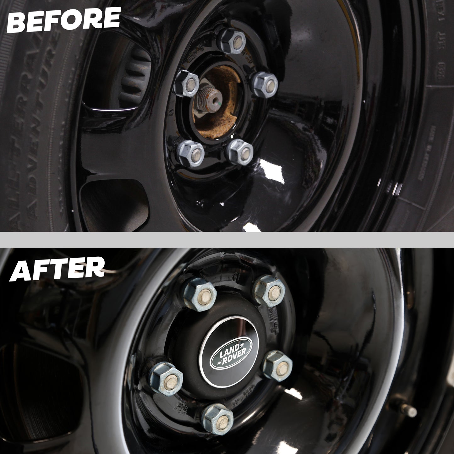 Steel Wheel Centre Cap & Badge x1 - for Land Rover Defender L663