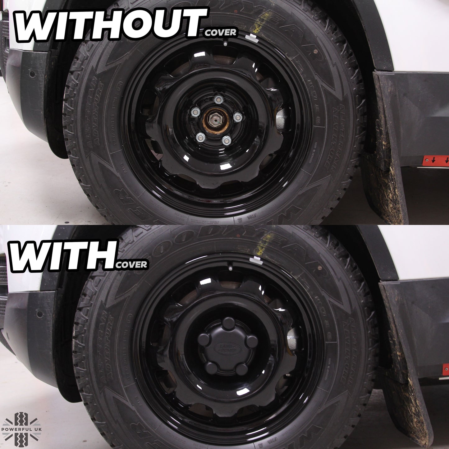 Steel Wheel Hub Cap / Wheel Centre - Single - for Land Rover Defender L663