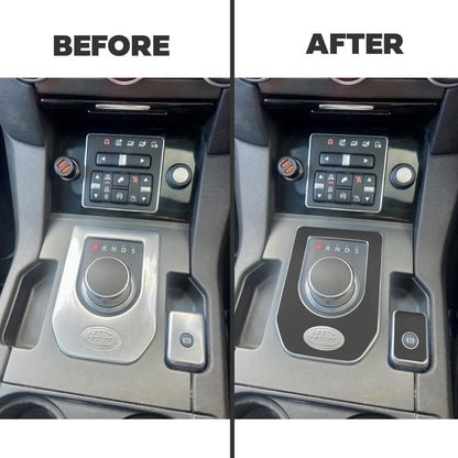 Cover Vinyl for Gear Surround and Handbrake for Land Rover Discovery 4