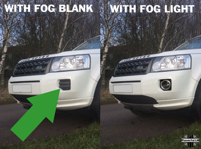 Front Bumper Inner Fog Lamp Brackets for Land Rover Freelander 2 2011 - Square Fog Type