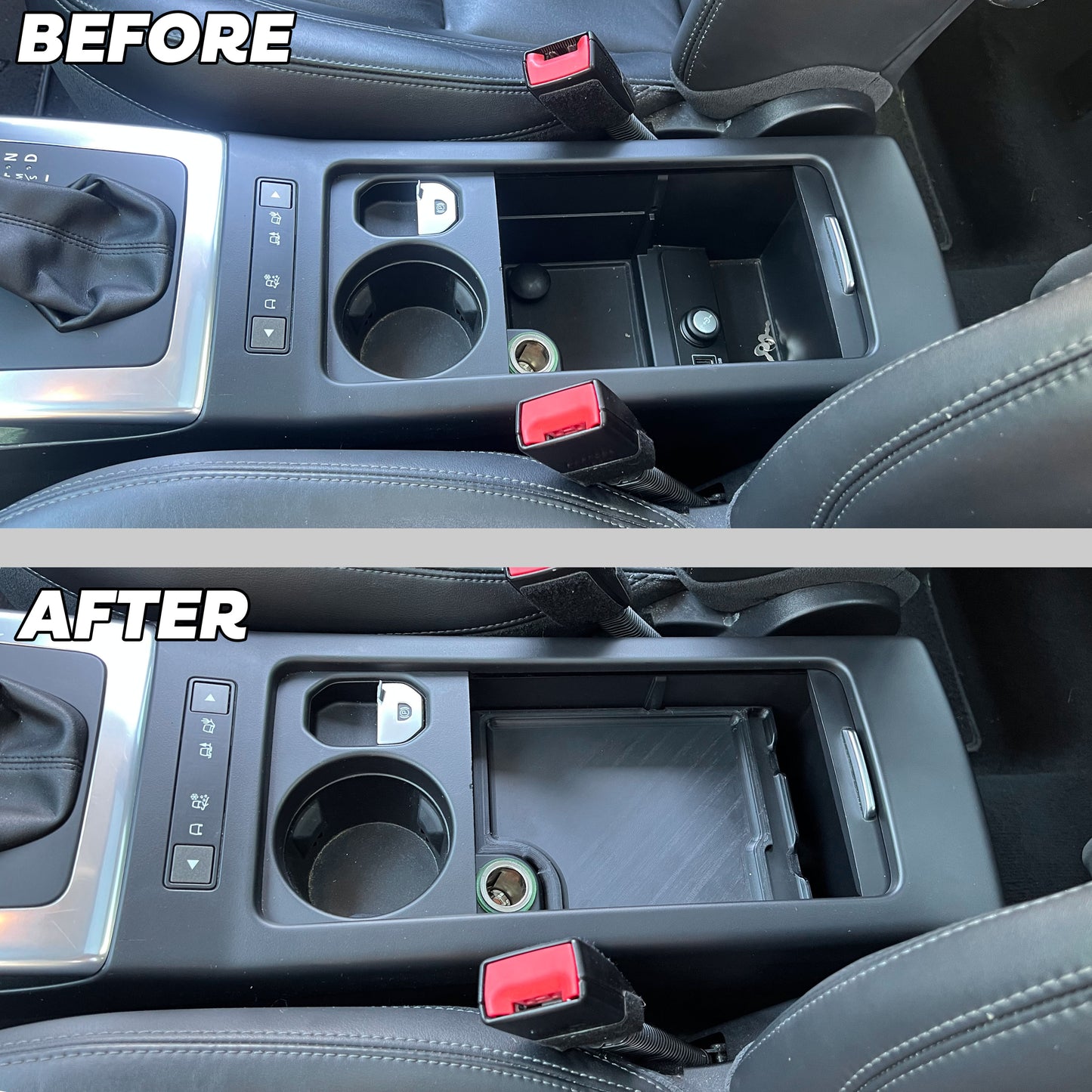 Centre Console Storage Tray for Land Rover Freelander 2 - for Late type interior (2012+)