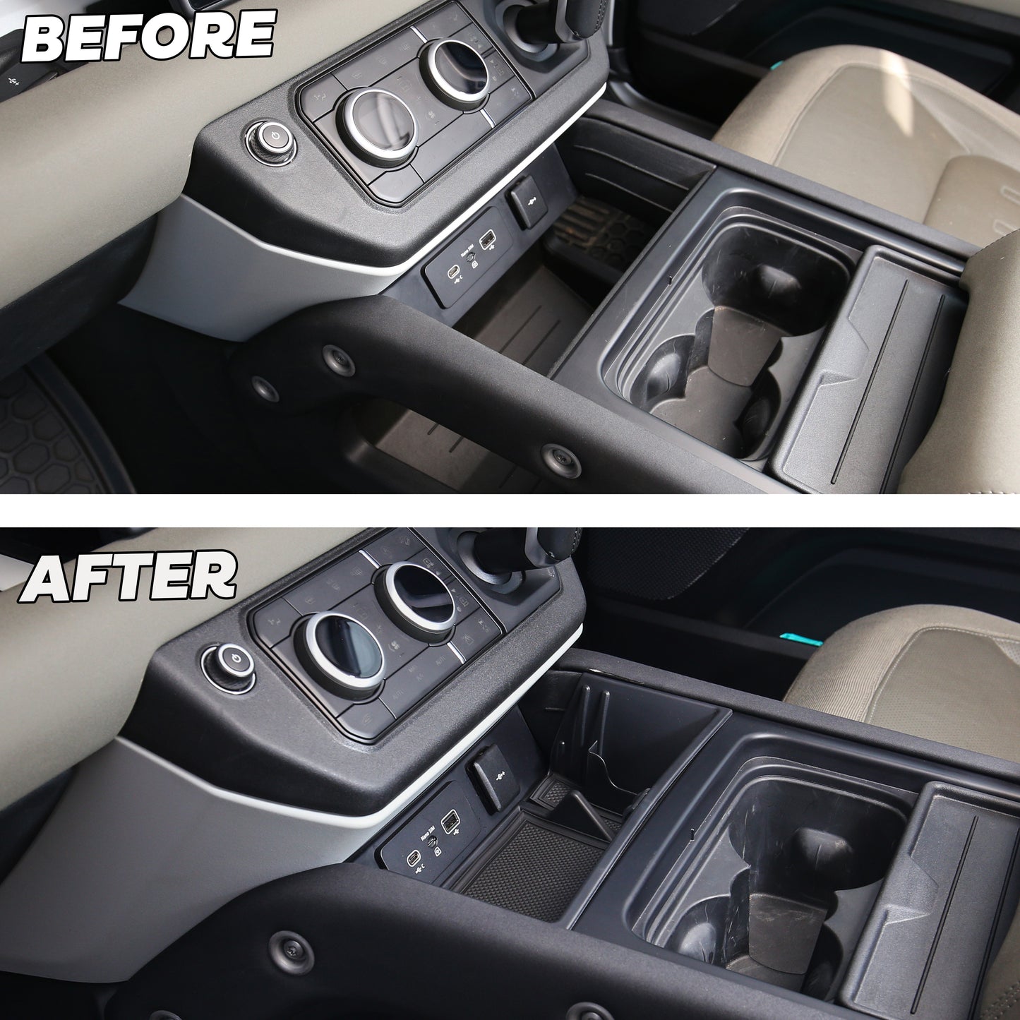 Centre Console Storage Box for Land Rover Defender L663 - Type B