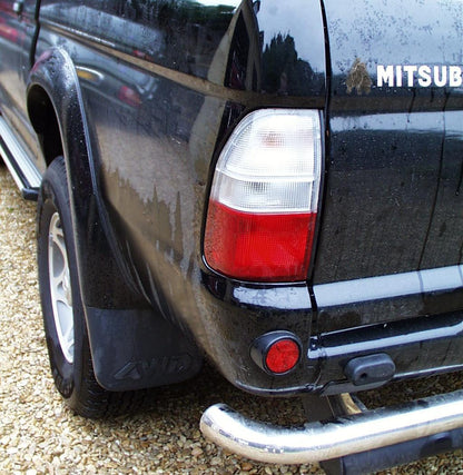 Rear Light Clear & Red - PAIR - for Mitsubishi L200