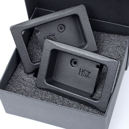 4x Door Handle Bowls for Land Rover Classic Defender - Satin Black