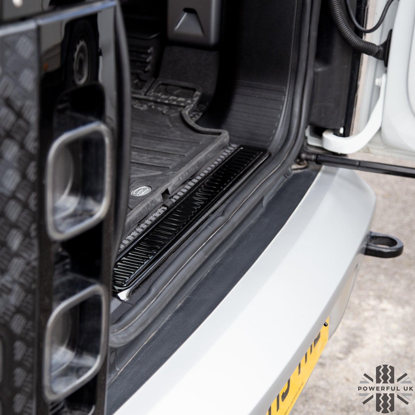 Rear Loadspace Finisher COVER - Black - for Land Rover Defender L663