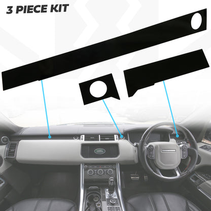 Dash Insert Kit - Range Rover Sport L494 (RHD) - Satin Black