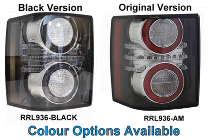 "Black Edition" LED Aftermarket Rear Lights Lamp for Range Rover L322 Vogue 2012+  - PAIR