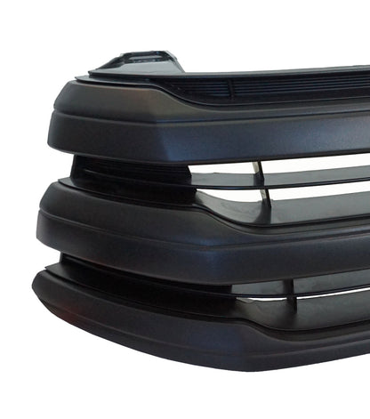 Front Grille - Black - for Toyota Hilux Mk8 Revo (2016)