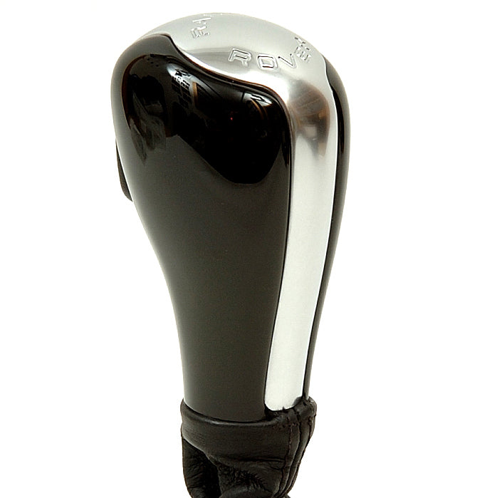 Gear Knob for Range Rover L322 - Black Piano + Chrome Insert