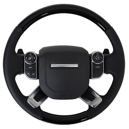 Steering Wheel - NON Heated - Black Piano - Napa for Range Rover L405