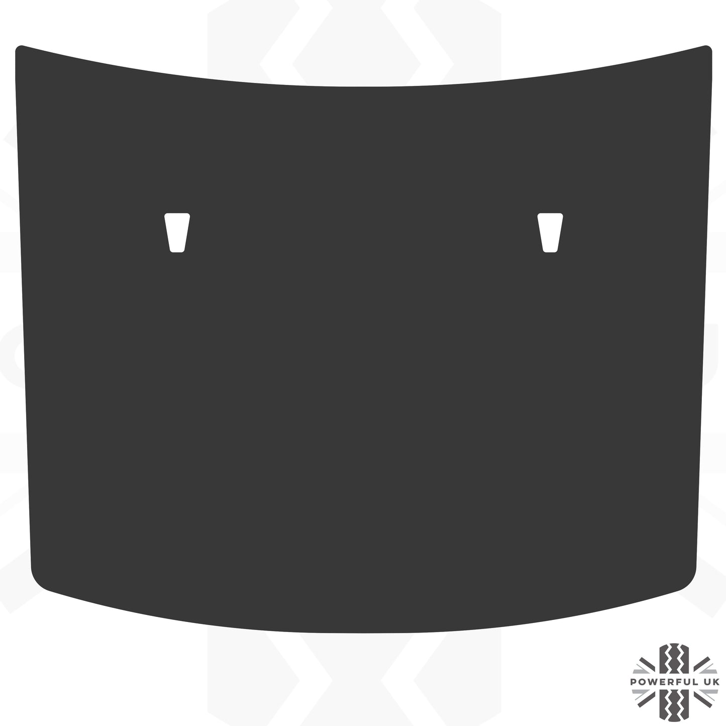 Anti-Reflective Bonnet Graphic - Blank - for Land Rover Discovery 3/4