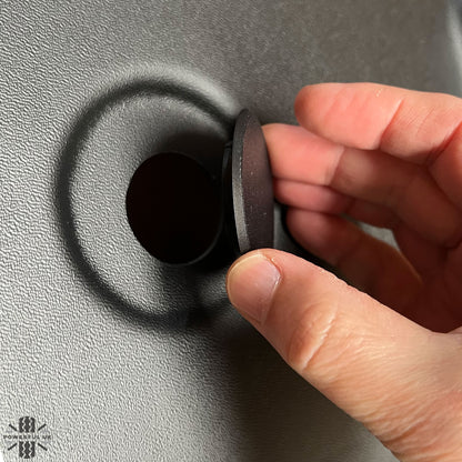 2x Door Card Window Winder Blanks for Land Rover Classic Defender