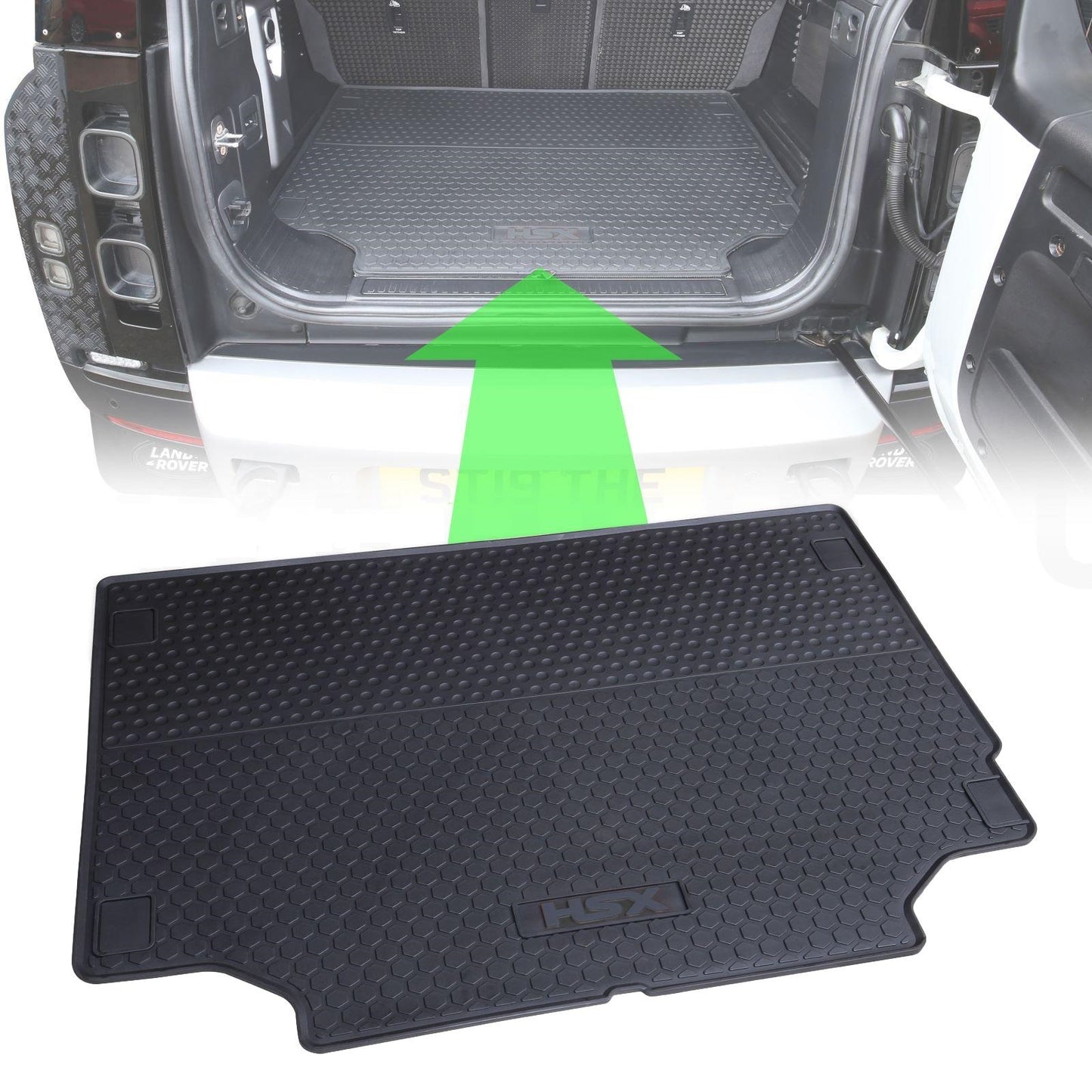 Rubber Boot Mat for Land Rover Defender L663 (110 models)