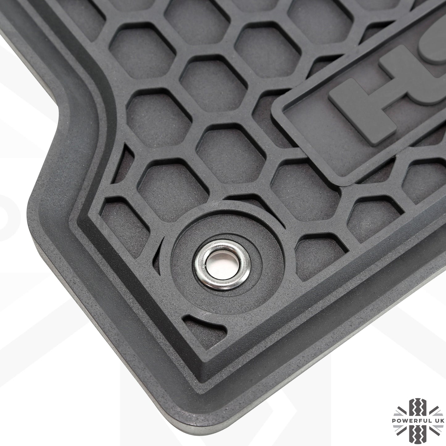 Rubber Floor Mats 4pc - RHD - for Nissan Navara NP300