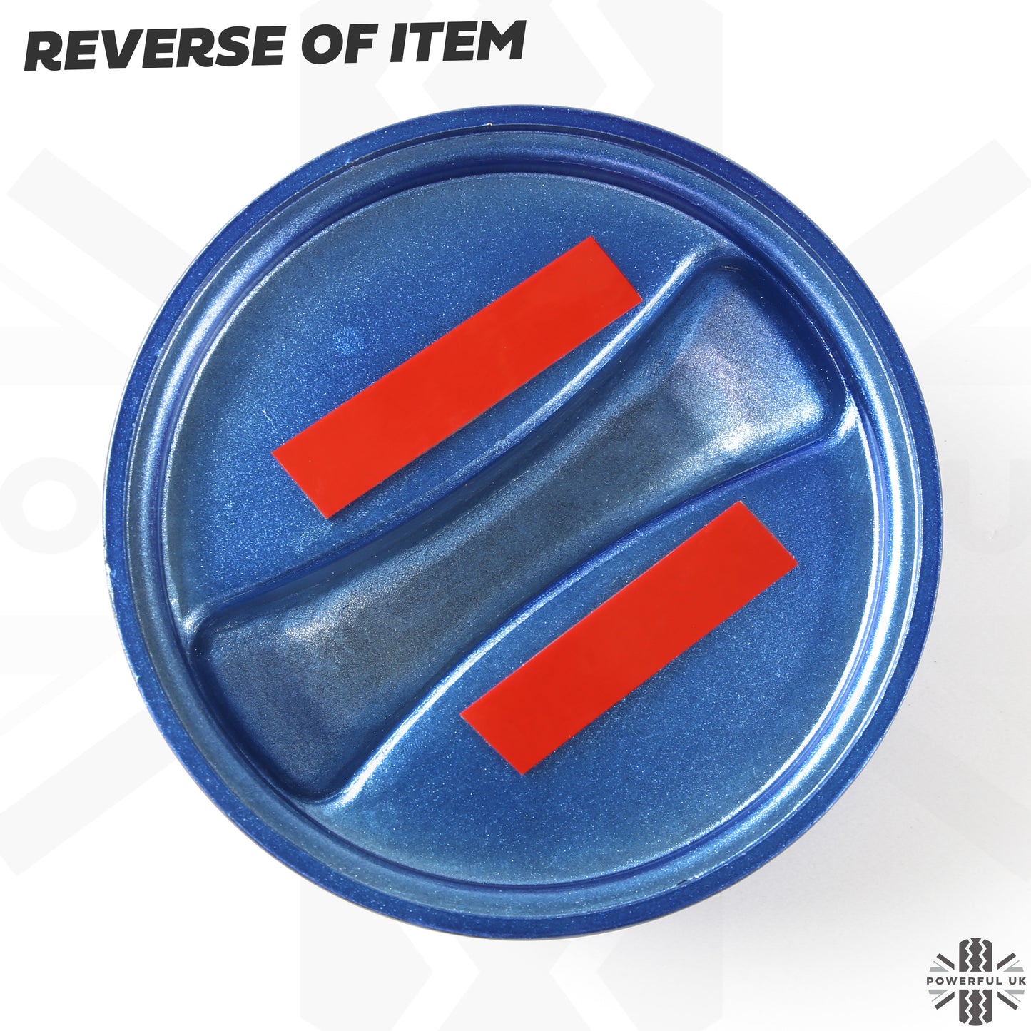 Fuel Filler Cap Cover for Jaguar E-Pace - Petrol (Vented) - Blue