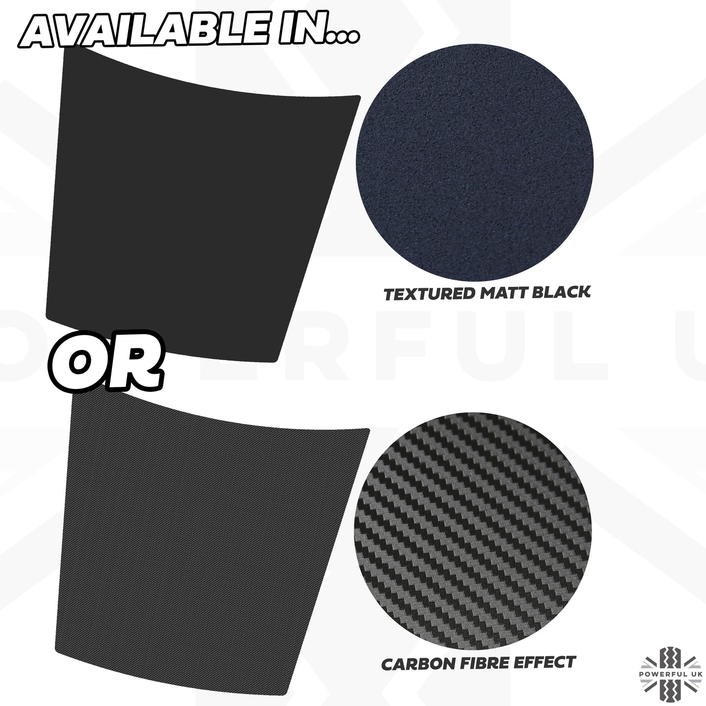 Bonnet Decal - Carbon Fibre for Range Rover Sport L494 (2014-17)