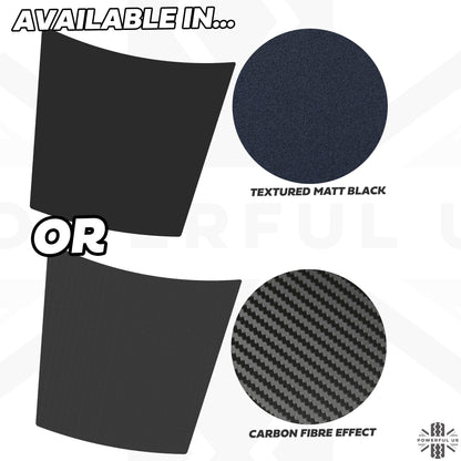 Bonnet Decal - Matt Black for Range Rover Sport L494 (2014-17)