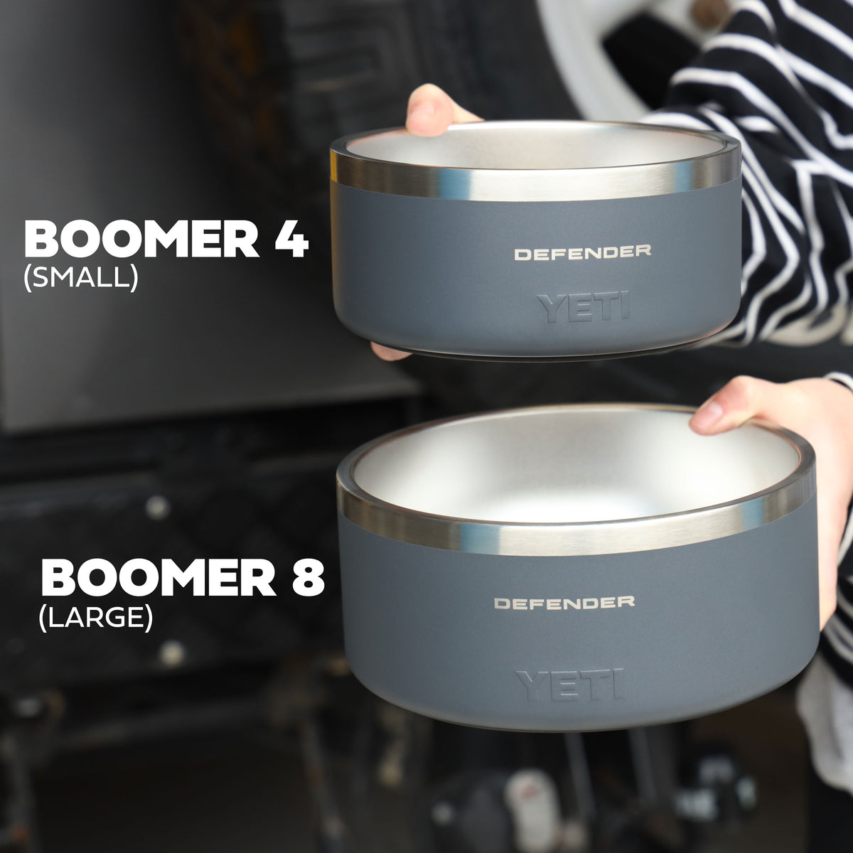 DEFENDER x YETI Boomer 4 Dog Bowl