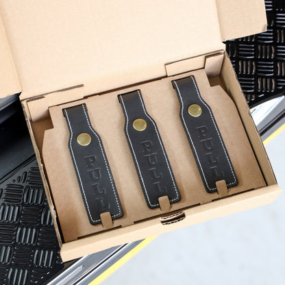 3x PULL Tabs for Land Rover Defender L663 - Black