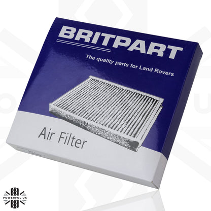 Replacement Cabin Pollen Filter for Range Rover Velar - Carbon Type