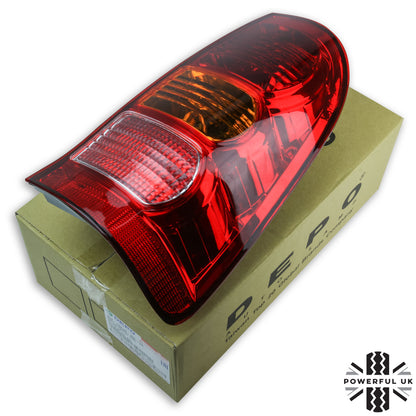 Toyota Hilux Mk6 / Vigo Rear Light - With E Mark - UK Spec Red Fog - RH