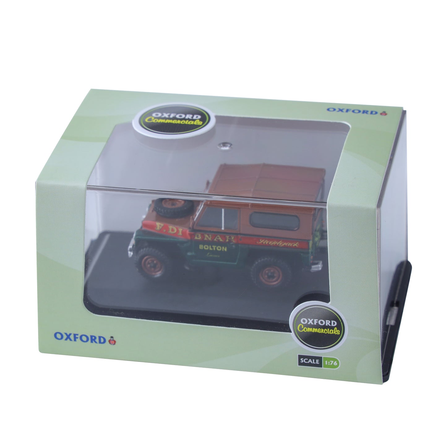 Fred Dibnah Lightweight Land Rover 1:76 Diecast Model by Oxford