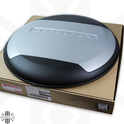 Spare Wheel Cover - Genuine (+ infill decals) for Land Rover Defender 2020