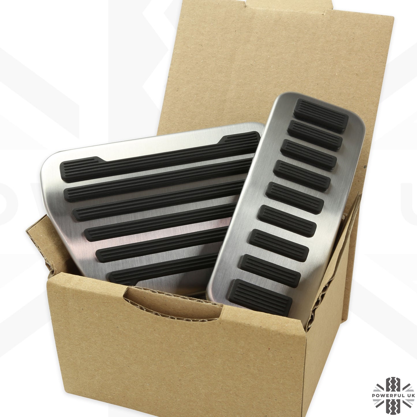 2pc Alloy Pedal kit for Range Rover Sport L494 - Aftermarket - Type 2