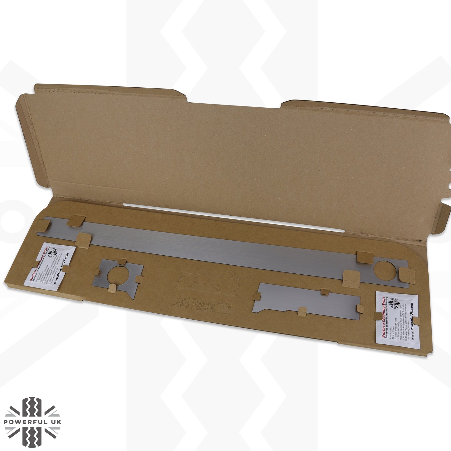 Dash Insert Kit - Range Rover Sport L494 (RHD) - Brushed Aluminium RHD