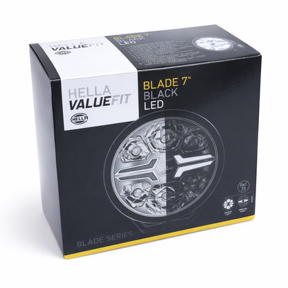 2x Hella 7" Round LED Spot Light