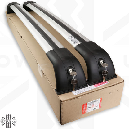 Roof Rack - Locking Cross Bar Kit Genuine - Silver - for Land Rover Discovery 3/ 4