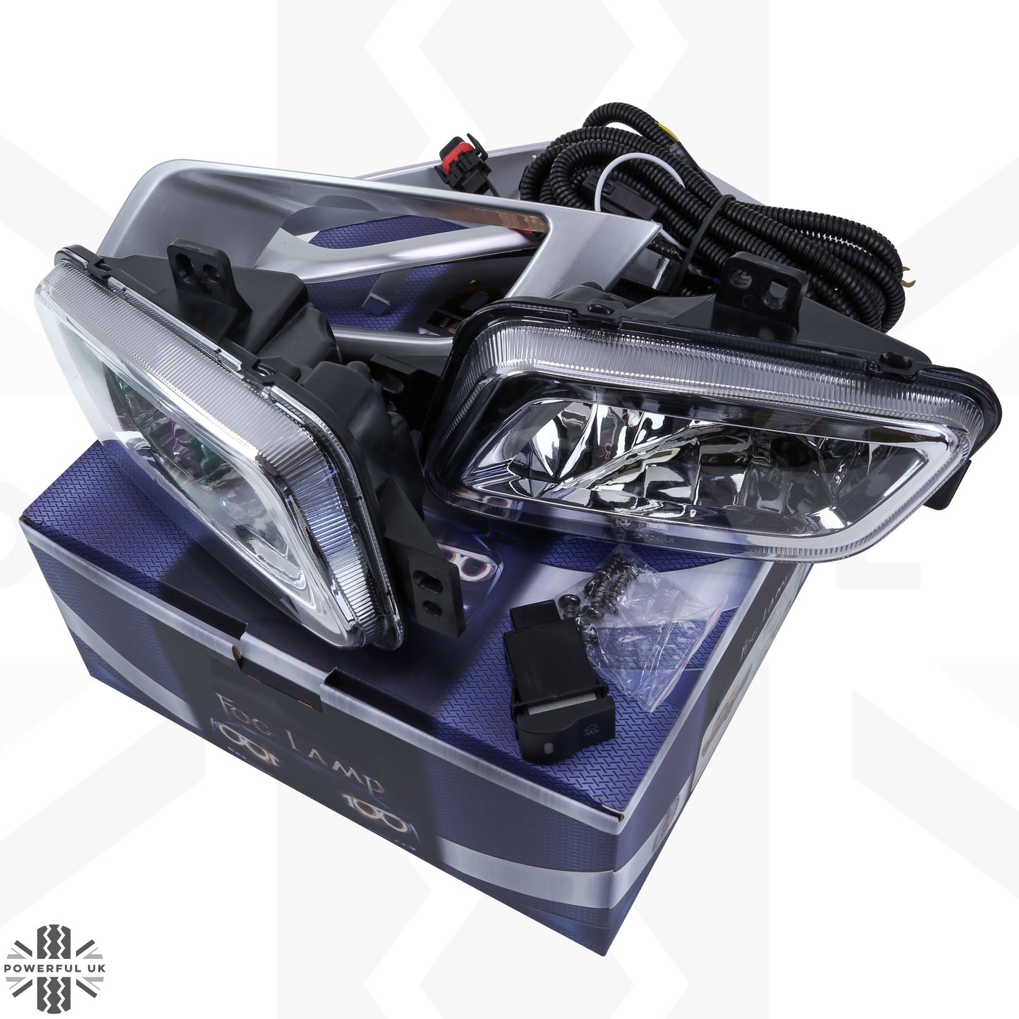 Wildtrak Style Fog Light Kit for Ford Ranger T7 2016-19