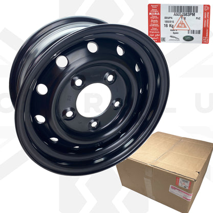 16" Heavy Duty Steel Wheel -Primer - for Classic Land Rover Defender