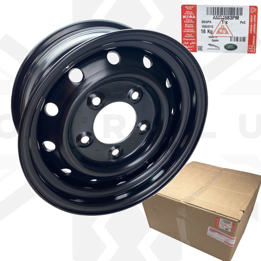16" Heavy Duty Steel Wheel -Primer - for Classic Land Rover Defender
