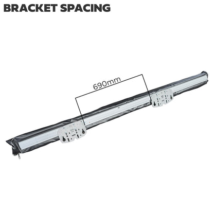 Easy Fit Awning Mounting Kit for Expedition Roof Rack for Land Rover Defender L663 90 - Right