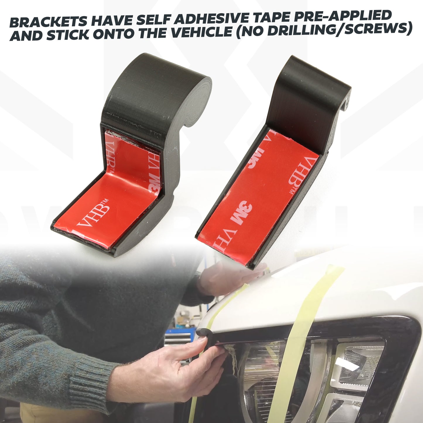 Headlight Guard Kit for Land Rover Defender L663