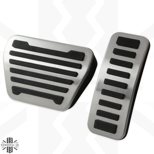 2pc Alloy Pedal Kit for Land Rover Discovery 5 - Aftermarket - Type 2