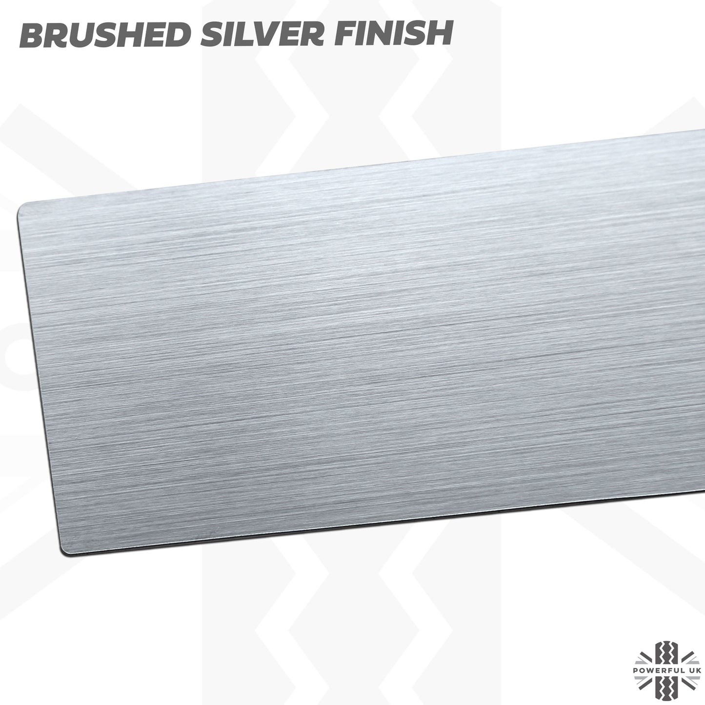 Silver Dash Insert Kit for Range Rover Evoque (2011-18) - LHD