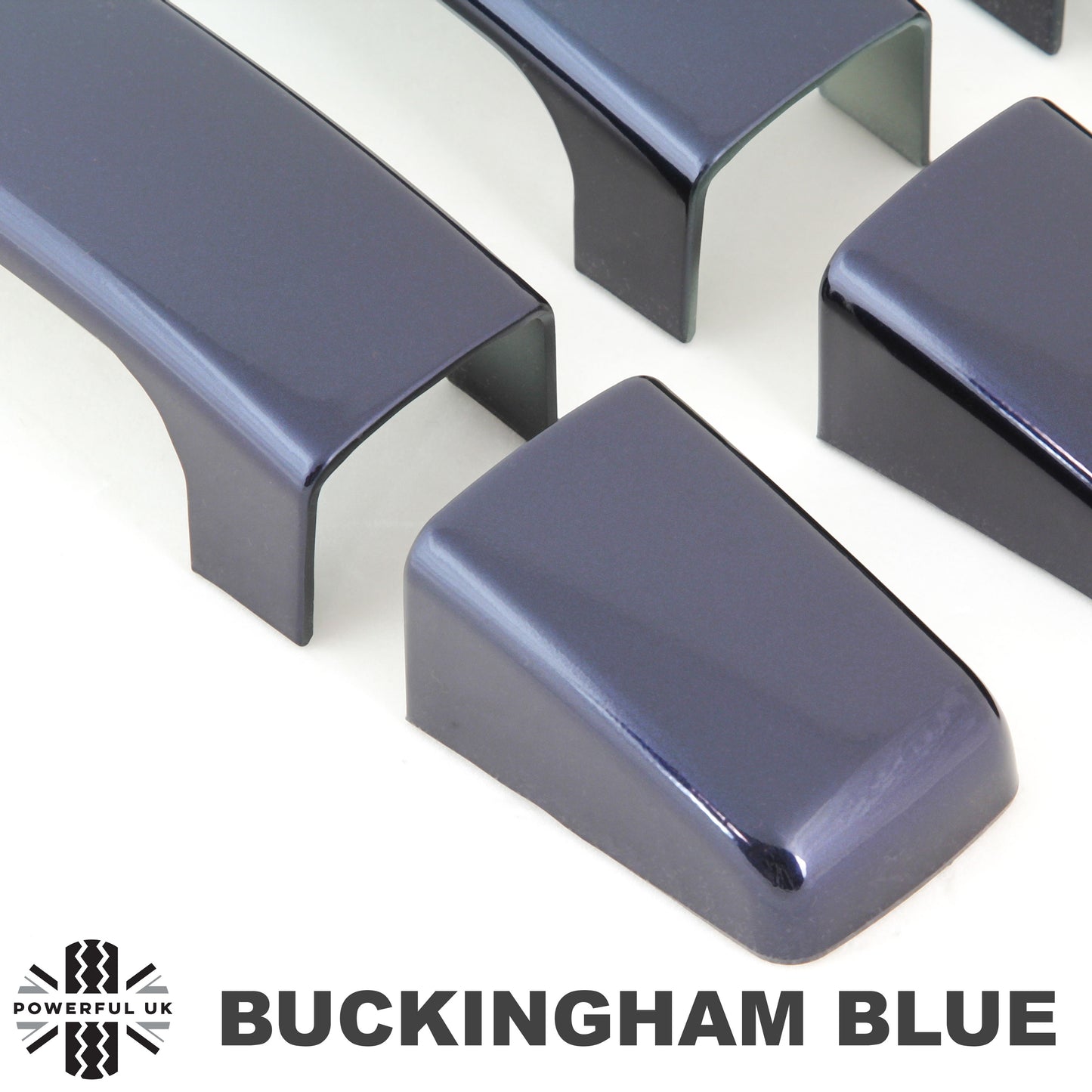 Door Handle Covers for Range Rover Sport L320 fitted with 1 pc Handles  - Buckingham Blue