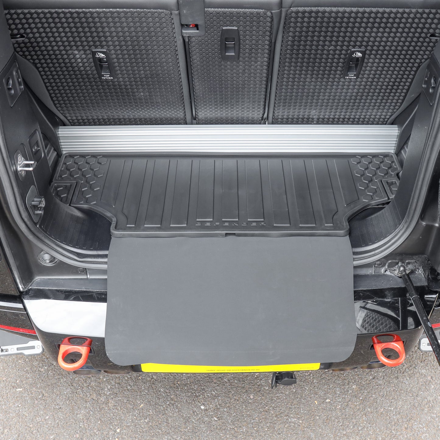 Rubber Boot Mat (Genuine) for Land Rover Defender L663 (90 models)