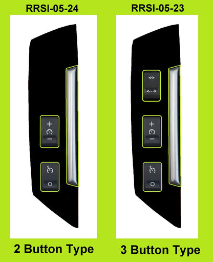 Steering Wheel Switch LH (2 Switch) - Zebrano for Range Rover Sport