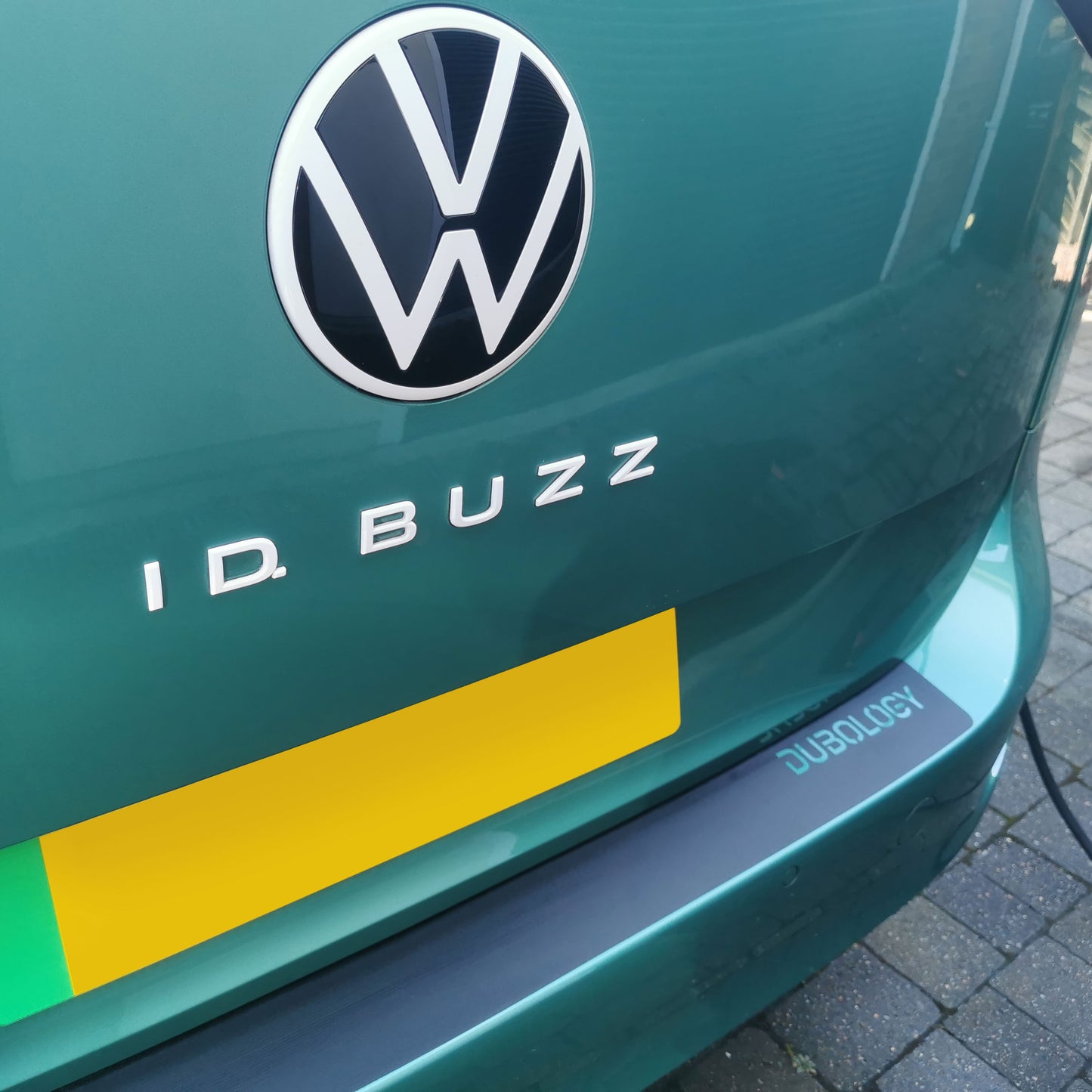 Rear Bumper Protection Decal for VW ID. Buzz - Dubology logo
