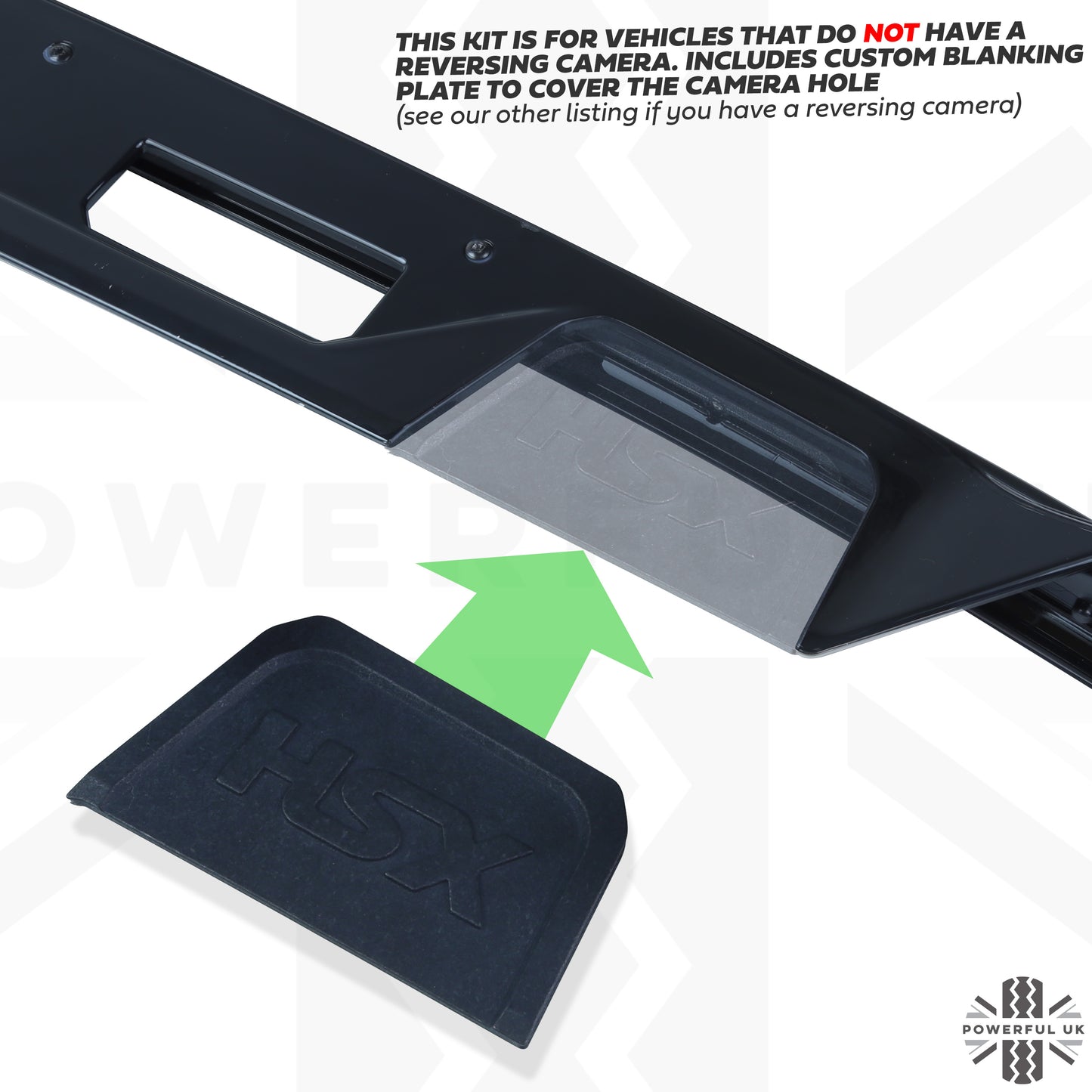 Rear Tailgate LED Lightbar for Range Rover Sport L494 WITHOUT reverse camera - SMOKED Lens