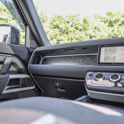 Aluminium Dashboard Fascia Panel Kit for Land Rover Defender L663 (RHD) - Chopped Carbon