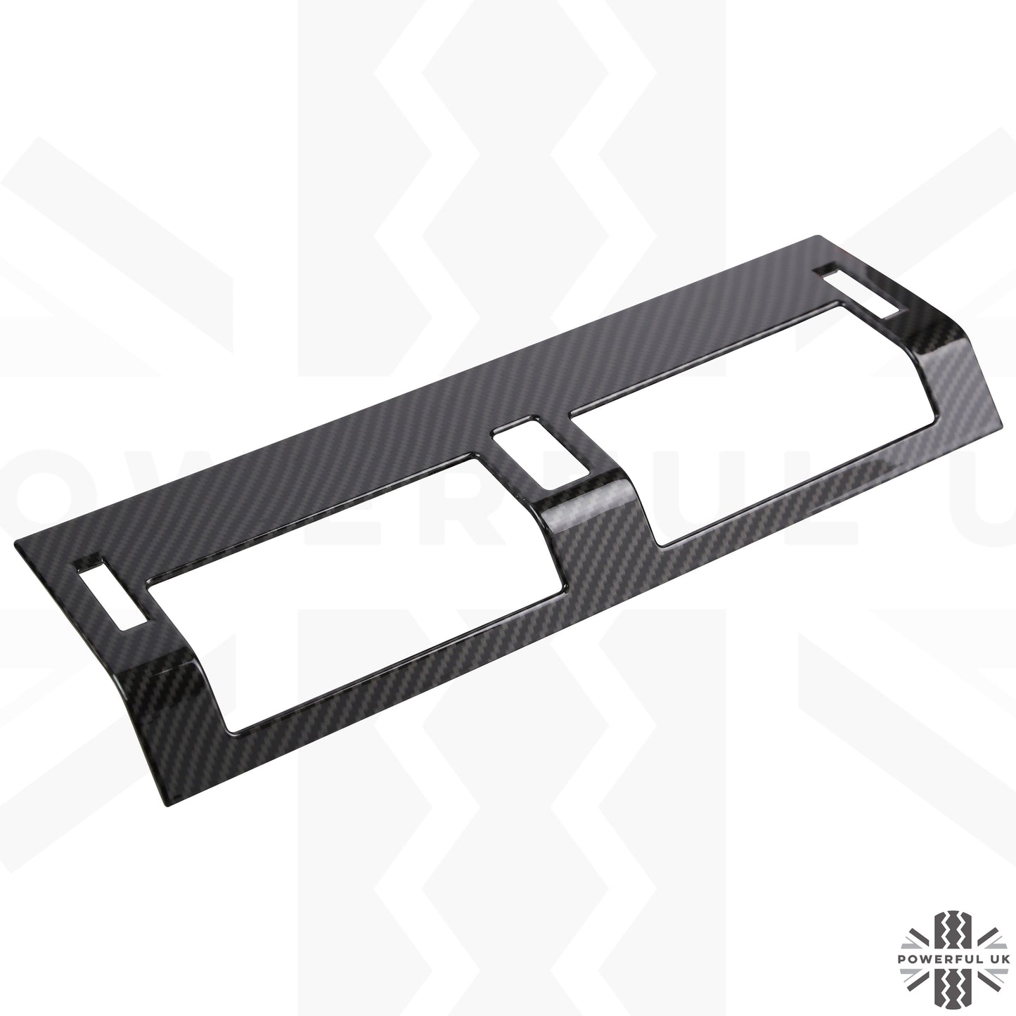 Centre Air Vent Cover Trim - Carbon Fibre - for Land Rover Defender L663