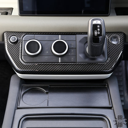 Centre Dash Cover Trim - Carbon Fibre - for Land Rover Defender L663