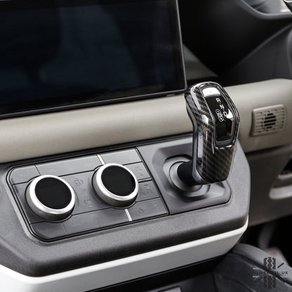 Interior Gear Selector Trim - Carbon - for Land Rover Defender L663